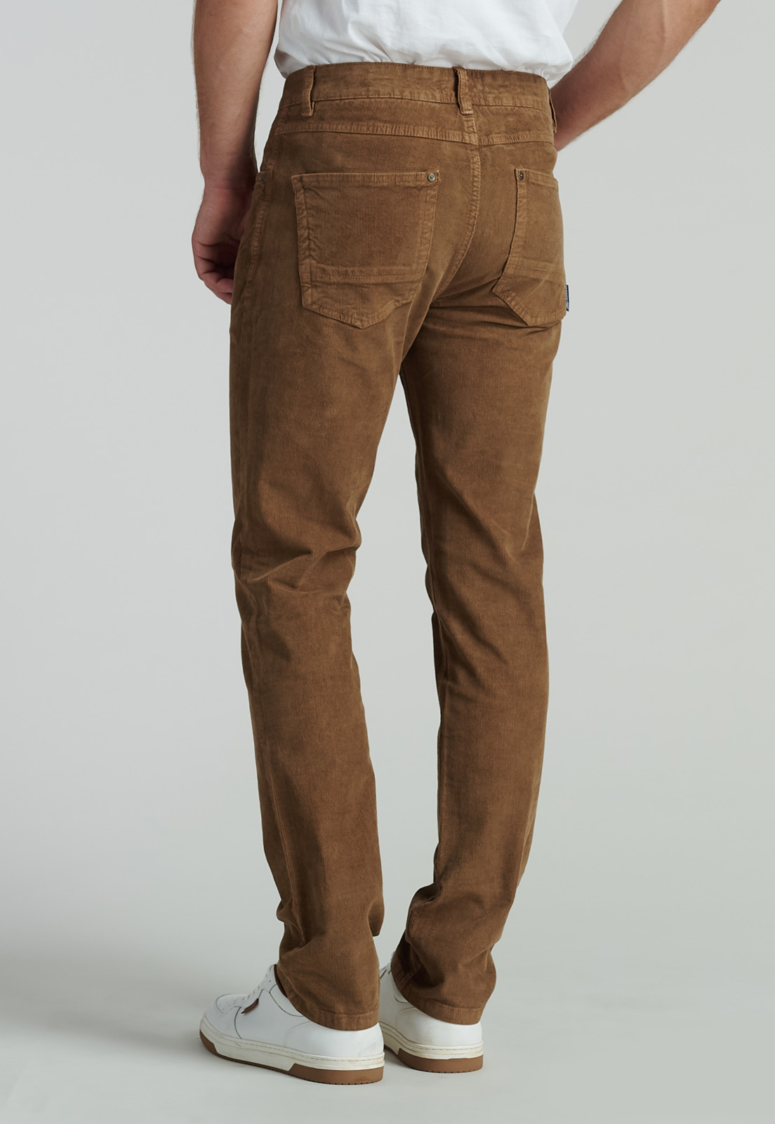 PANTALÓN ALGODÓN HOMBRE FEROUCH CAMDEN FR DK CAMEL - 4