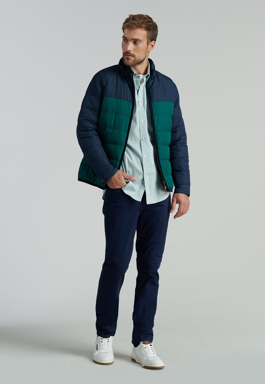 PARKA HOMBRE FEROUCH AZUL MARINO BRISTOL FR NAVY - 2
