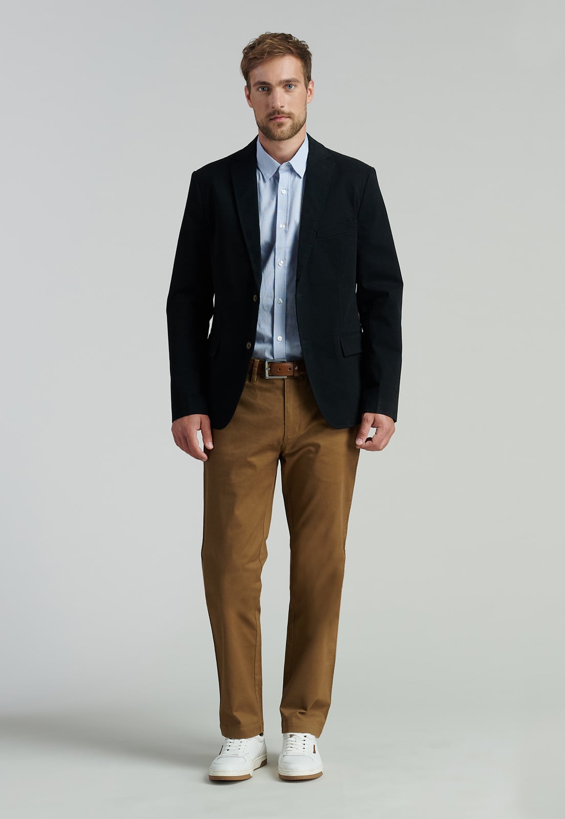 BLAZER ALGODÓN HOMBRE FEROUCH NEGRO STANFORD F SMART CASUAL BLACK - 2