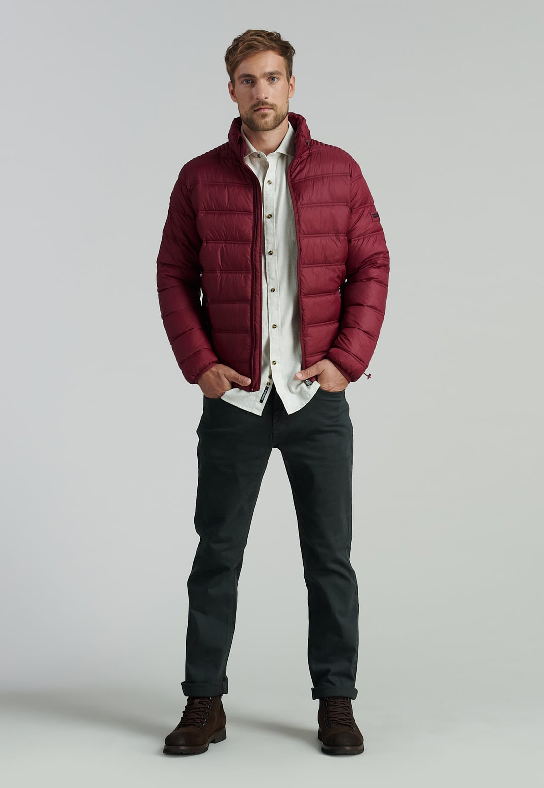 PARKA HOMBRE FEROUCH ROJO SACRAMENTO FR BURGUNDY - 2