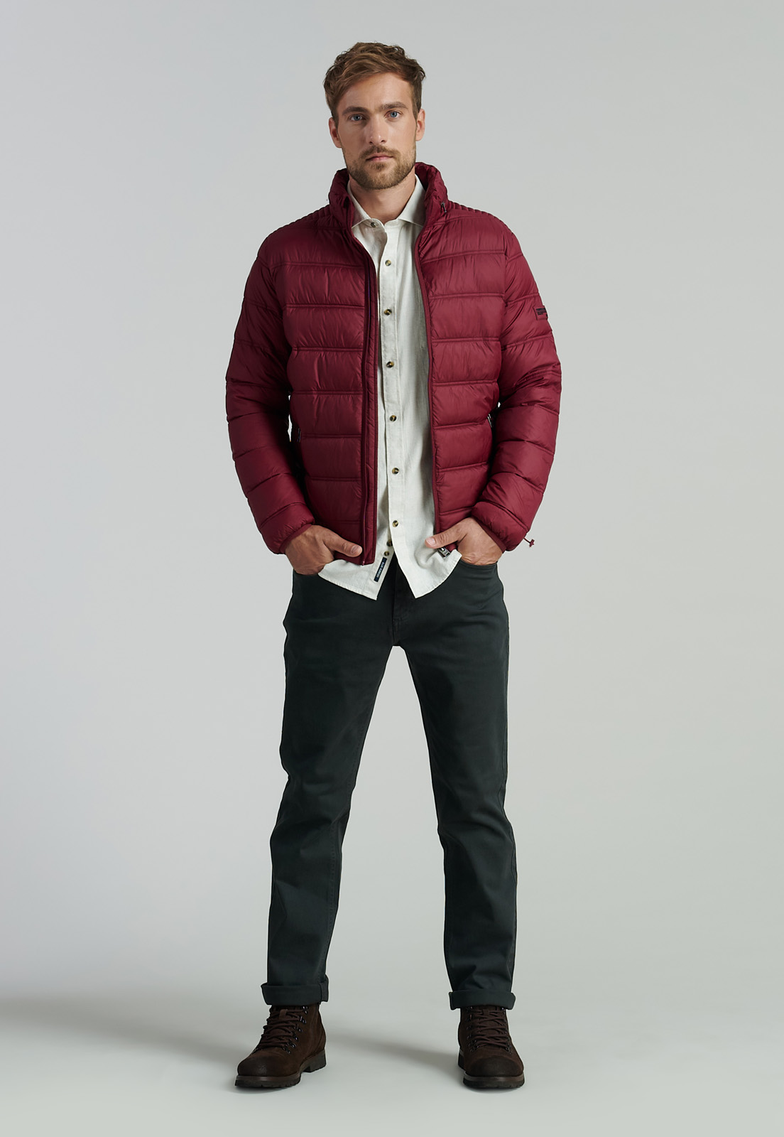 PARKA HOMBRE FEROUCH ROJO SACRAMENTO FR BURGUNDY - 2