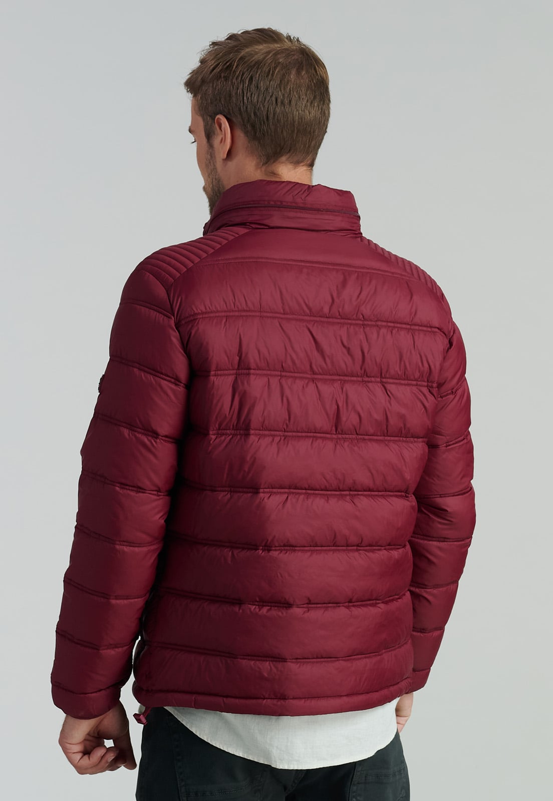 PARKA HOMBRE FEROUCH ROJO SACRAMENTO FR BURGUNDY - 4
