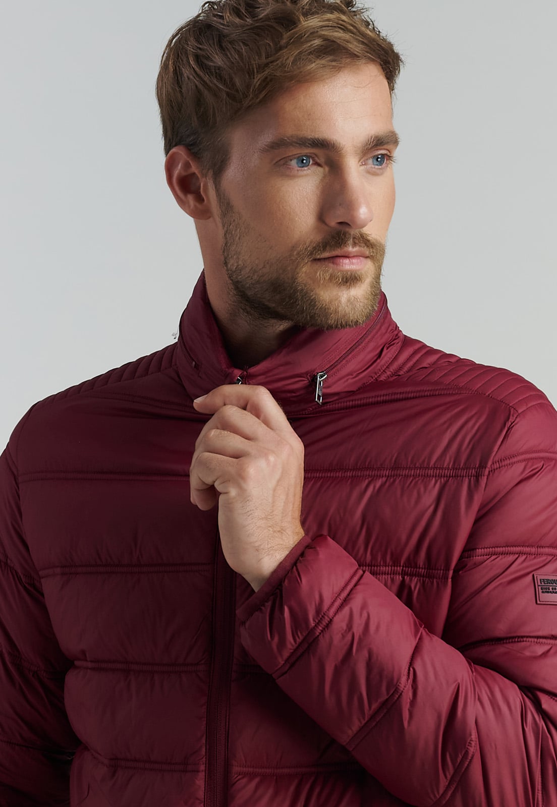 PARKA HOMBRE FEROUCH ROJO SACRAMENTO FR BURGUNDY - 5