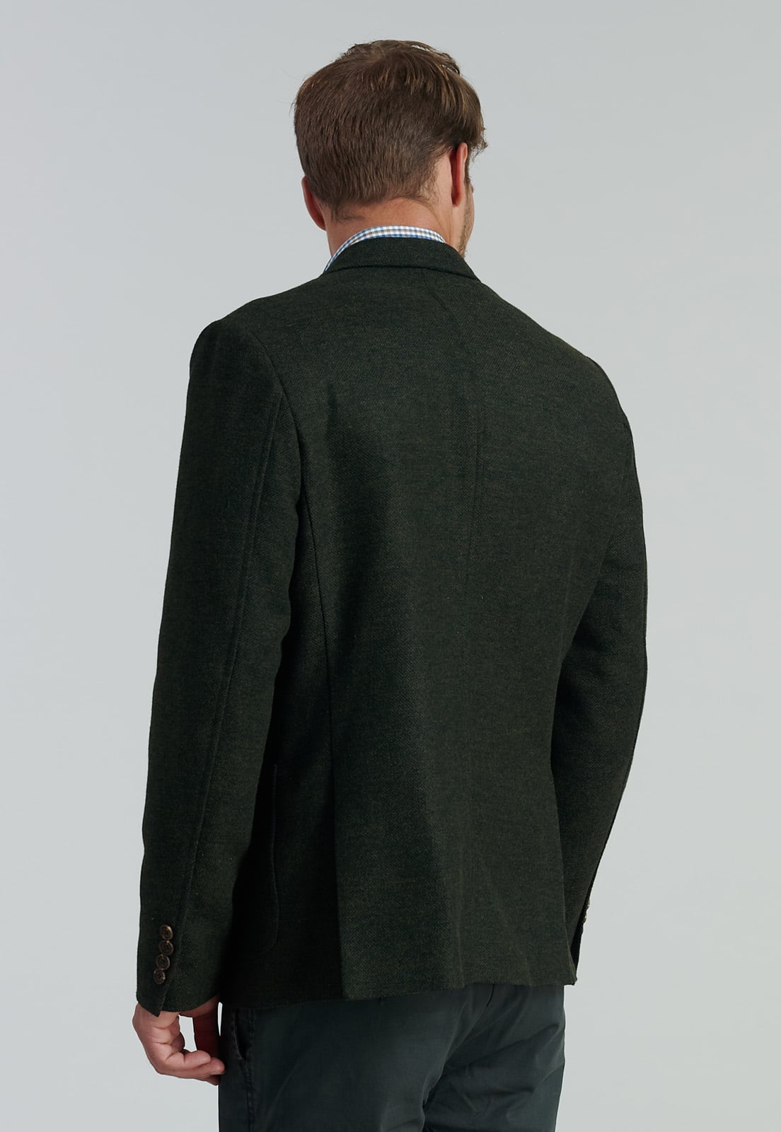BLAZER HOMBRE FEROUCH VERDE CREENVILLE SMART CASUAL GREEN - 4