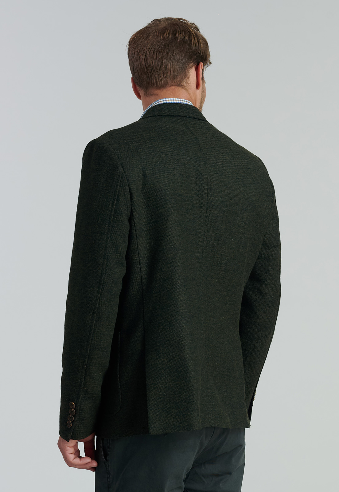 BLAZER HOMBRE FEROUCH VERDE CREENVILLE SMART CASUAL GREEN - 4