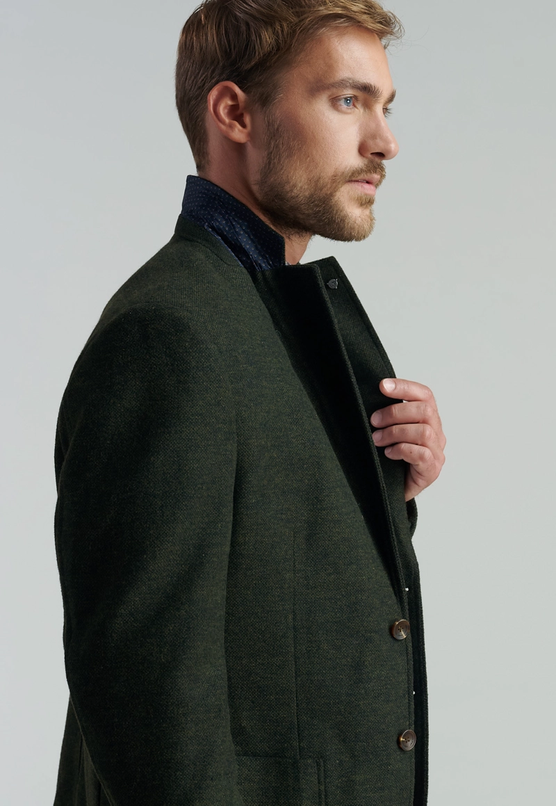 BLAZER HOMBRE FEROUCH VERDE CREENVILLE SMART CASUAL GREEN - 5