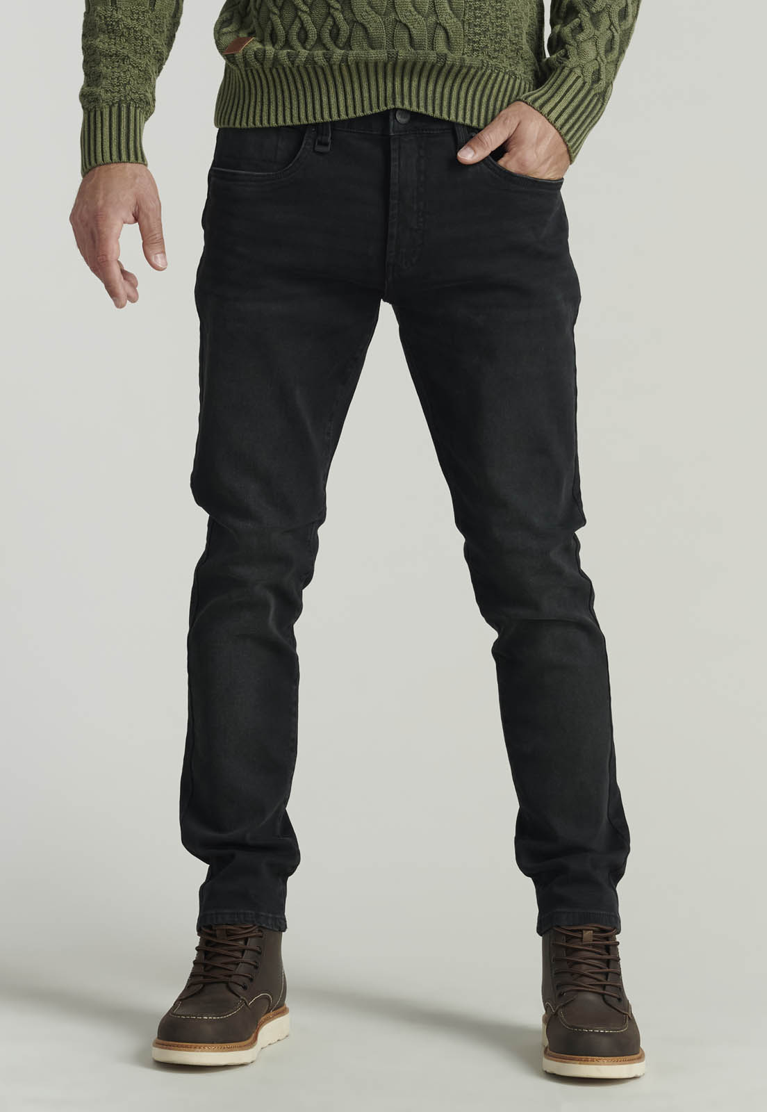 JEAN ALGODÓN HOMBRE FEROUCH NEGRO PHOENIX FJS BLACK - 1