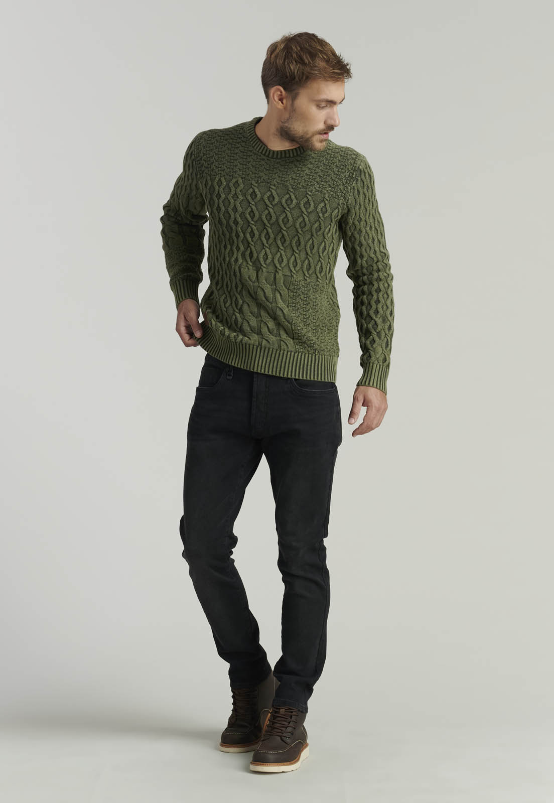 JEAN ALGODÓN HOMBRE FEROUCH NEGRO PHOENIX FJS BLACK - 2