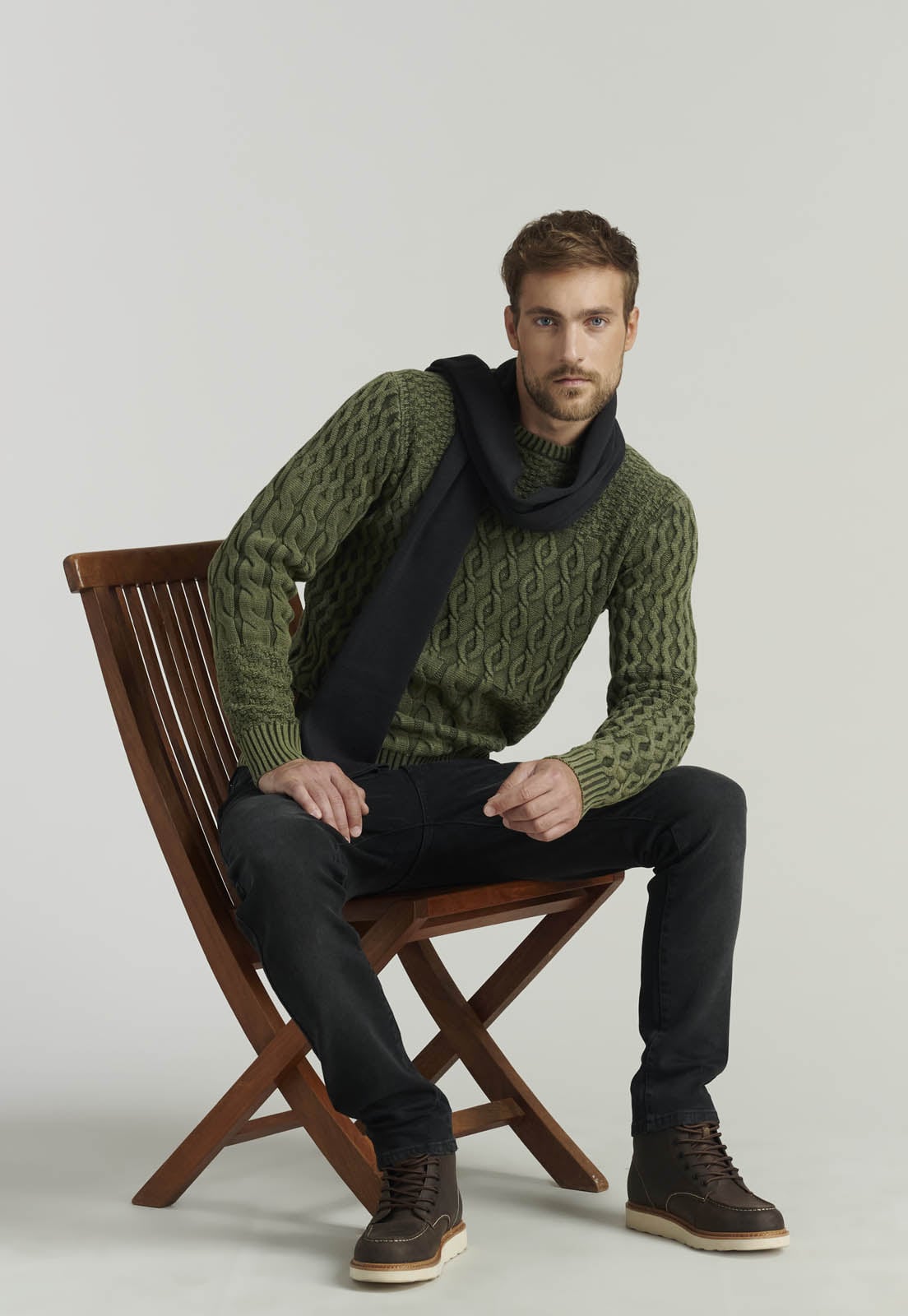 JEAN ALGODÓN HOMBRE FEROUCH NEGRO PHOENIX FJS BLACK - 5