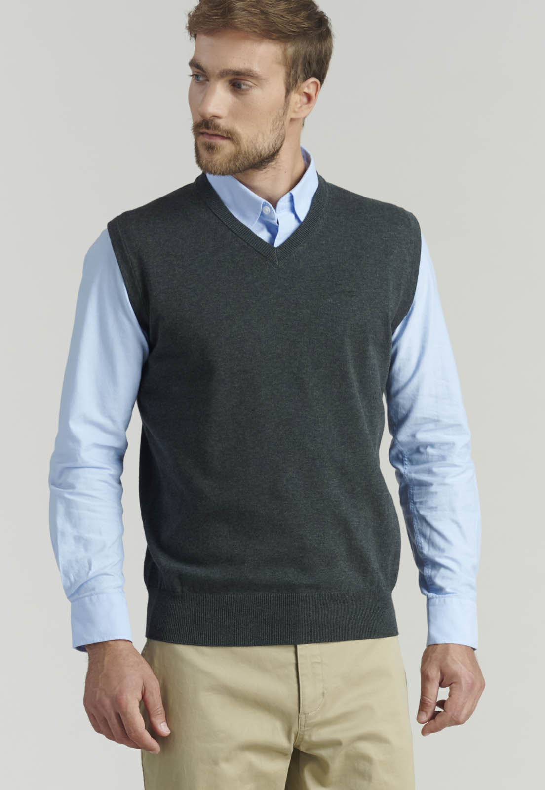 CAMISA ALGODÓN HOMBRE FEROUCH CELESTE SPORT OXFORD FR SKY - 5