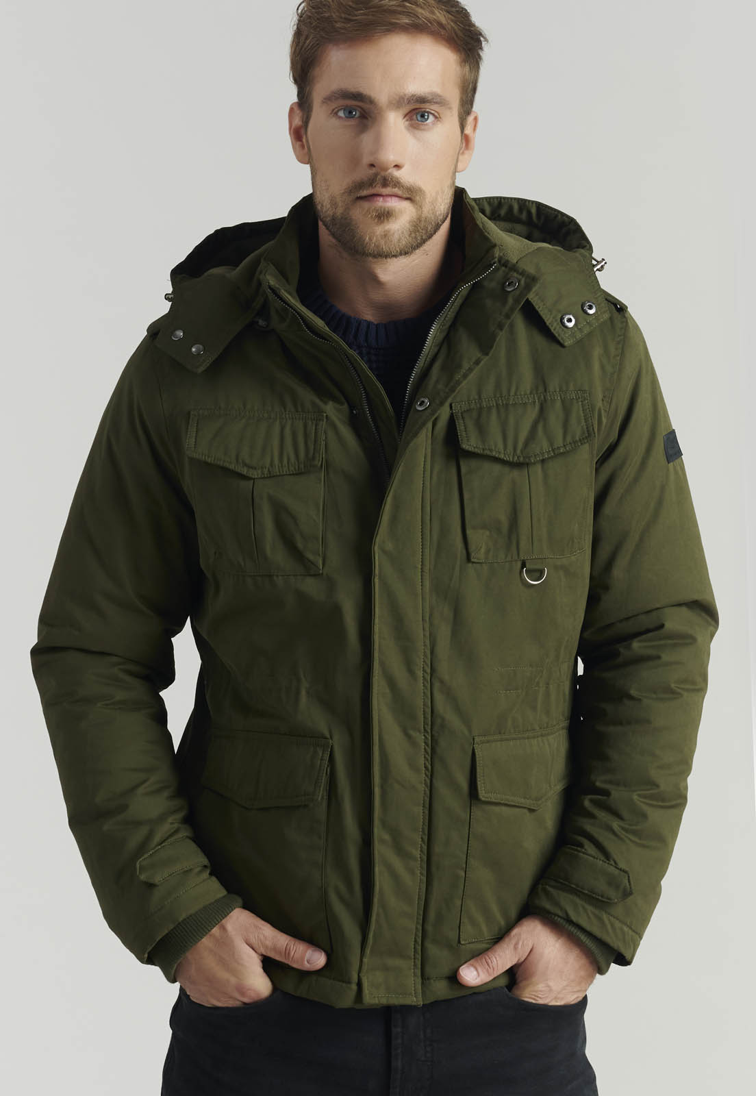 CHAQUETA HOMBRE FEROUCH CAFÉ ALBANY FJS FOREST - 5