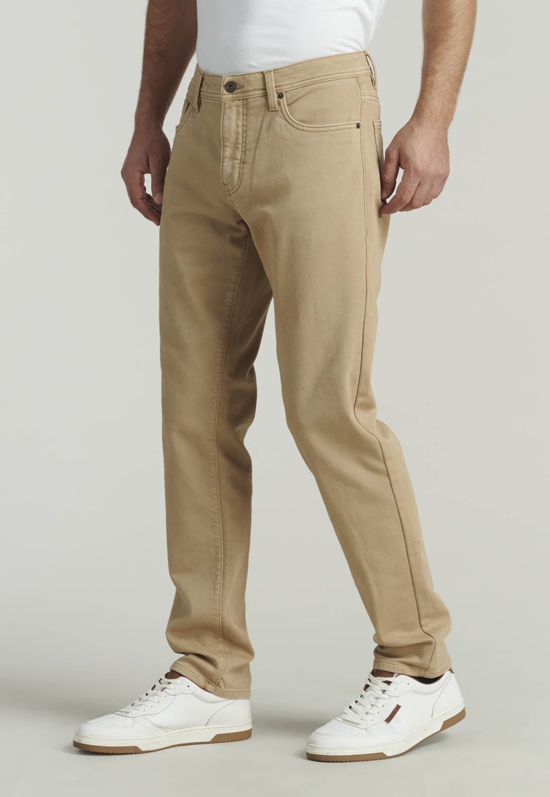 PANTALÓN ALGODÓN HOMBRE FEROUCH BEIGE OHIO FJS - 1
