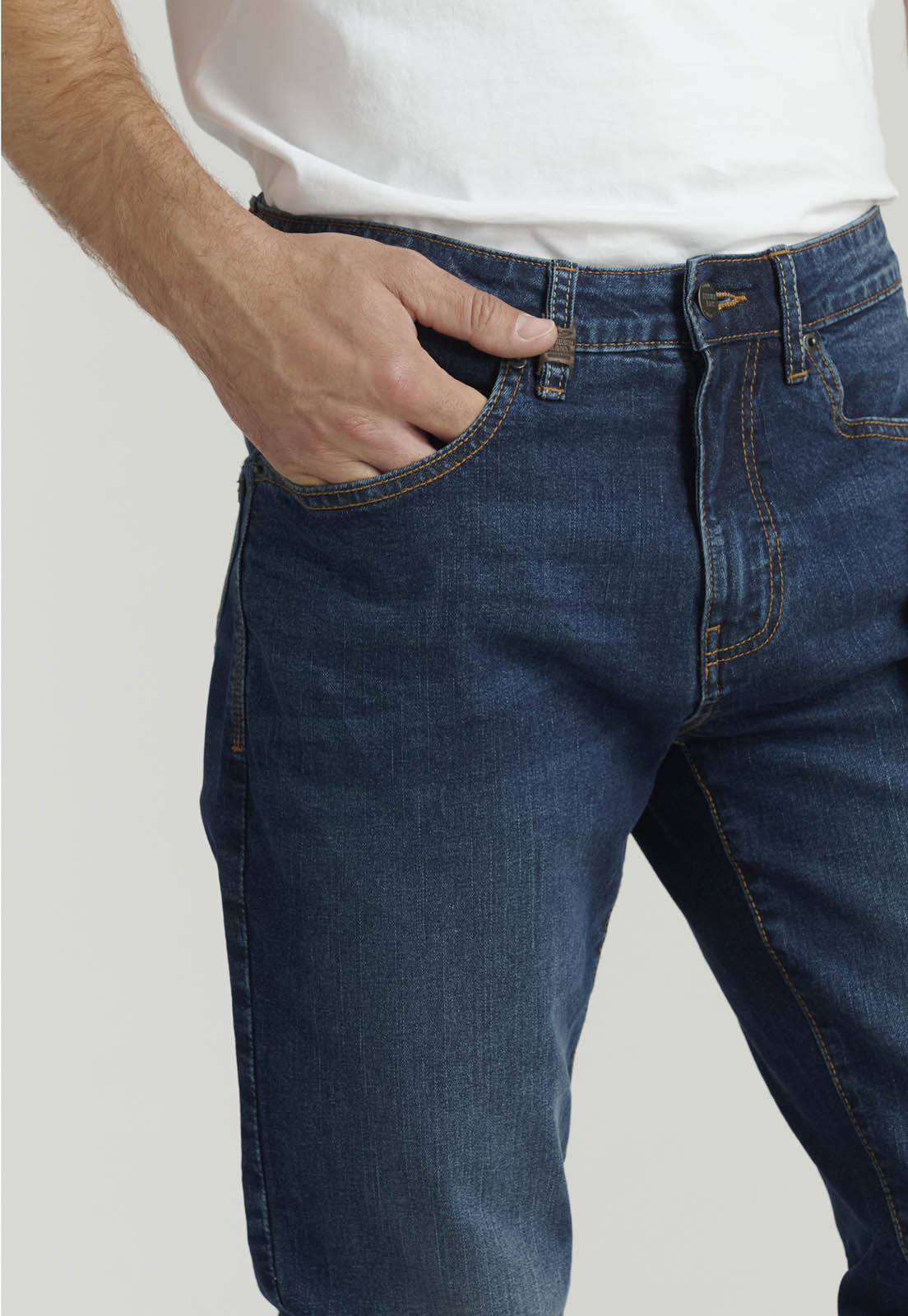 JEAN ALGODÓN HOMBRE FEROUCH AZUL MARINO CINCINNATI FJS NAVY - 3