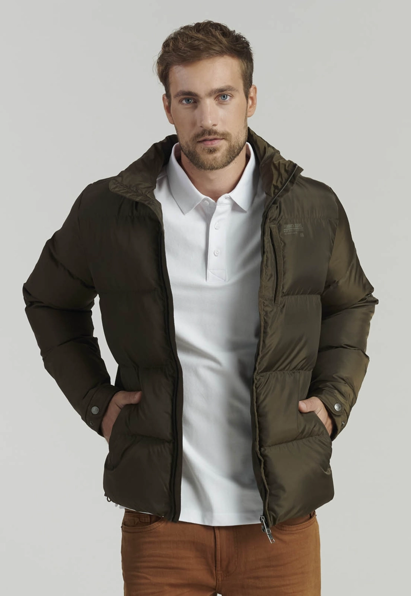 PARKA HOMBRE FEROUCH VERDE SAN FRANCISCO FJS GREEN - 1