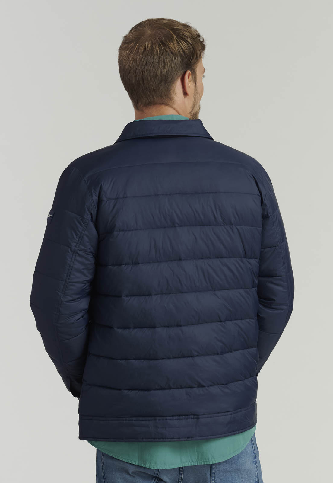 PARKA HOMBRE FEROUCH AZUL MARINO SEATTLE FJS NAVY - 4