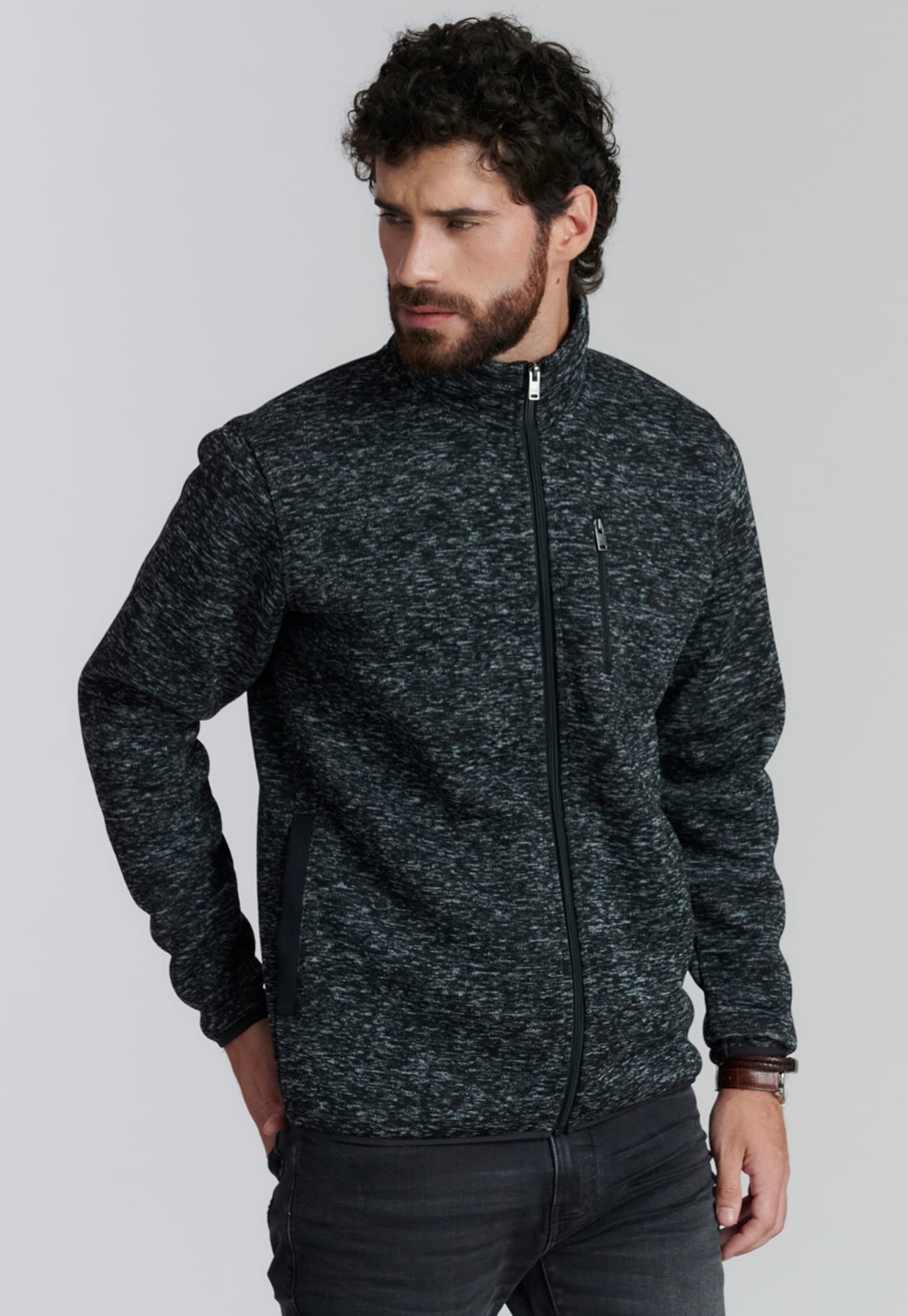POLERÓN HOMBRE FEROUCH NEGRO MINEAPOLIS FR BLACK - 1