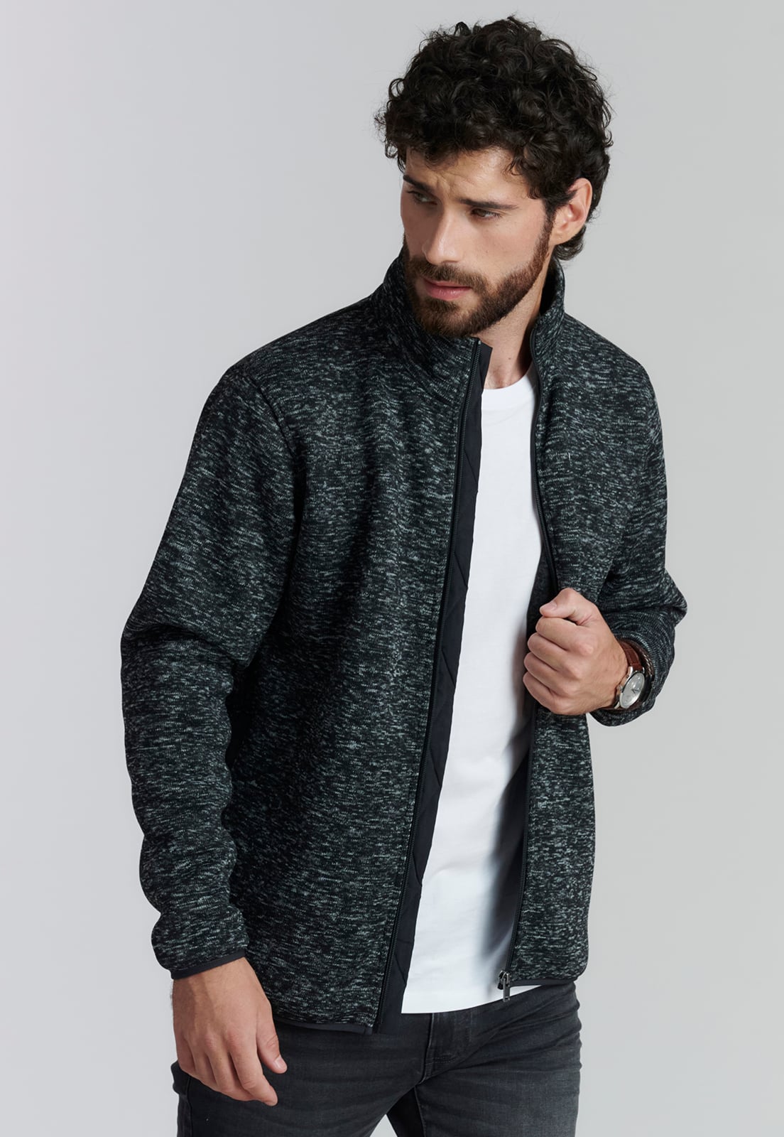 POLERÓN HOMBRE FEROUCH NEGRO MINEAPOLIS FR BLACK - 5