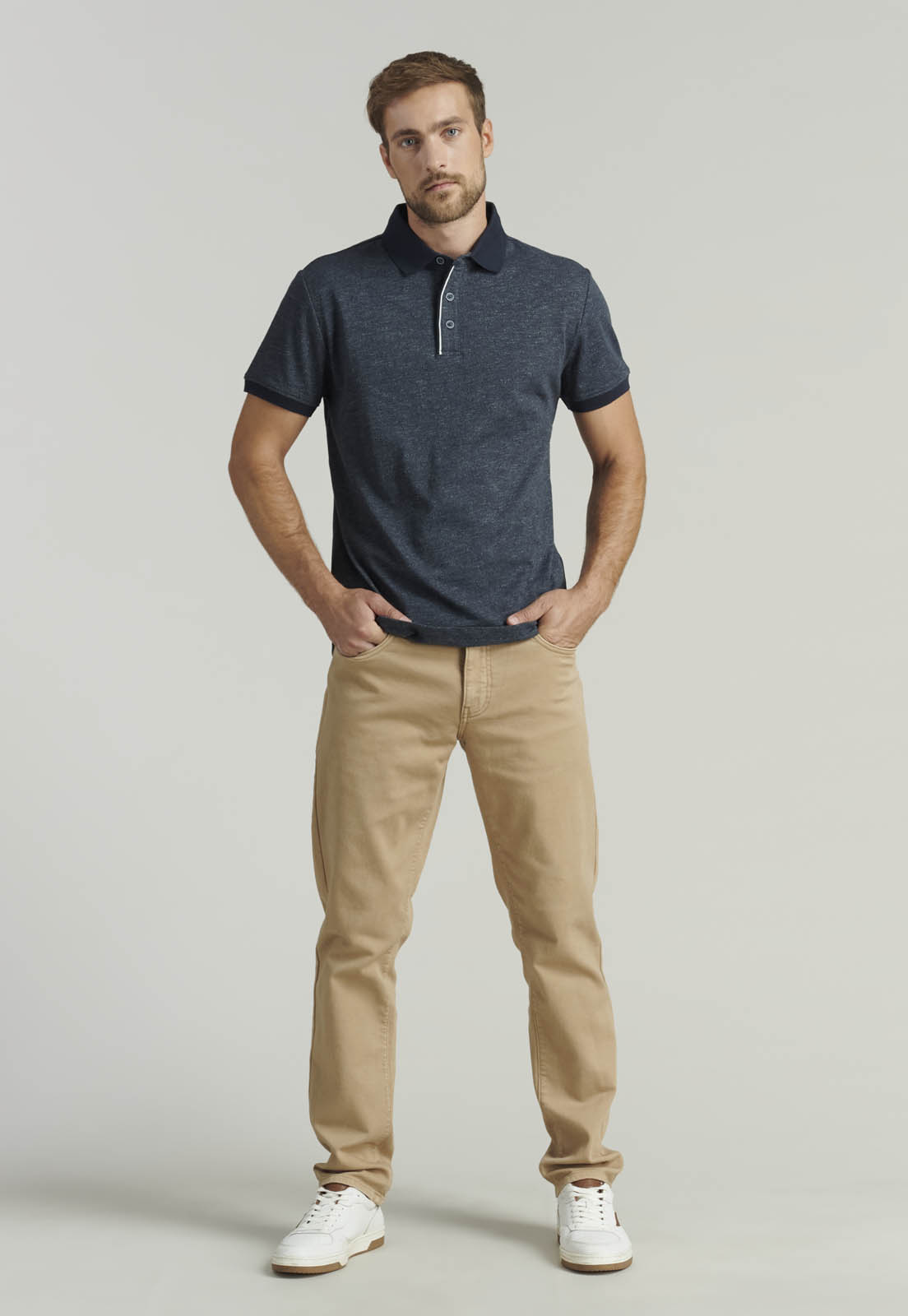 POLERA HOMBRE FEROUCH AZUL CLEVELAND FR MARINE - 2
