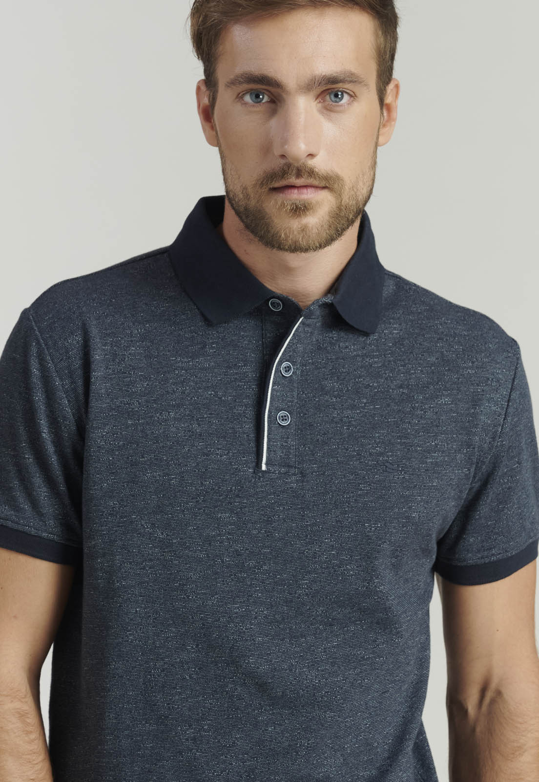 POLERA HOMBRE FEROUCH AZUL CLEVELAND FR MARINE - 3