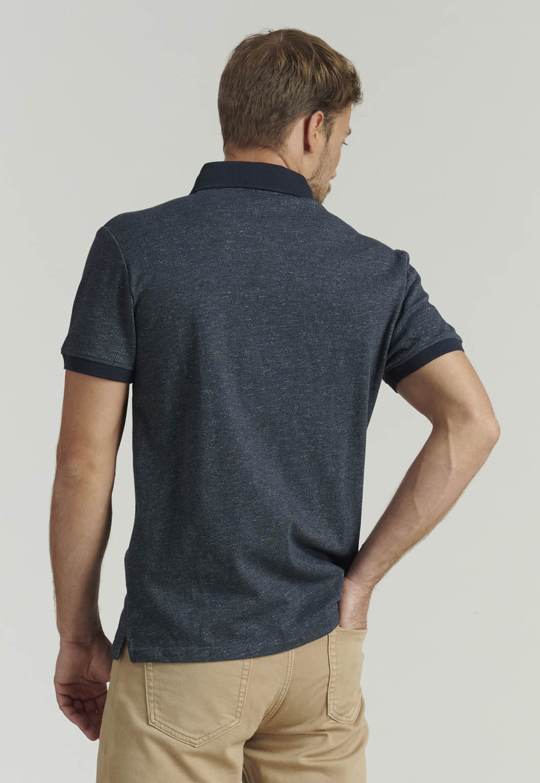 POLERA HOMBRE FEROUCH AZUL CLEVELAND FR MARINE - 4