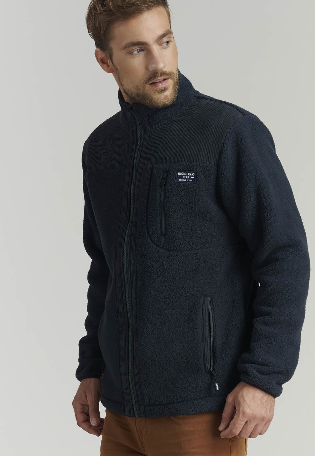 POLERÓN HOMBRE FEROUCH AZUL MISSOURI FJS MARINE - 5