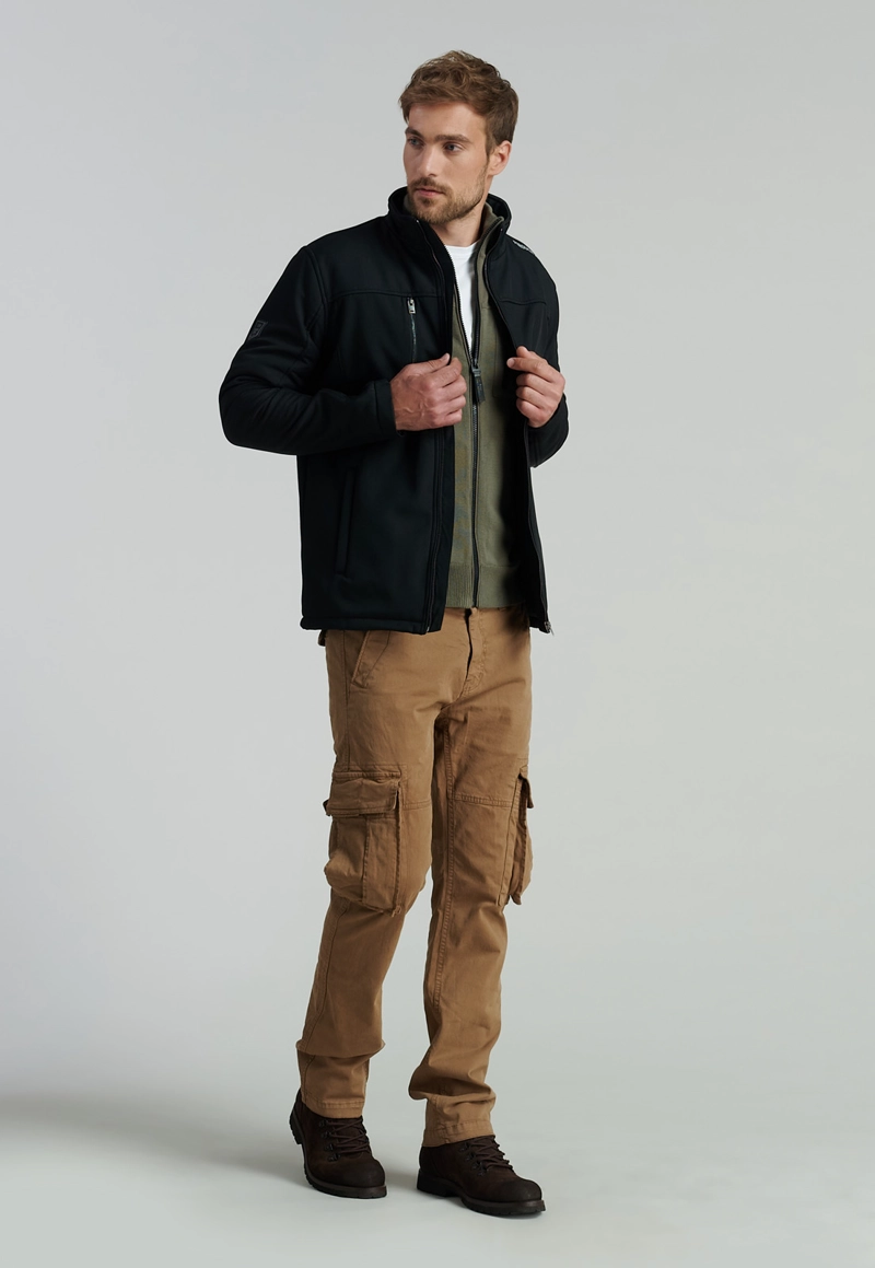 POLERÓN HOMBRE FEROUCH NEGRO PORTLAND FR BLACK - 2