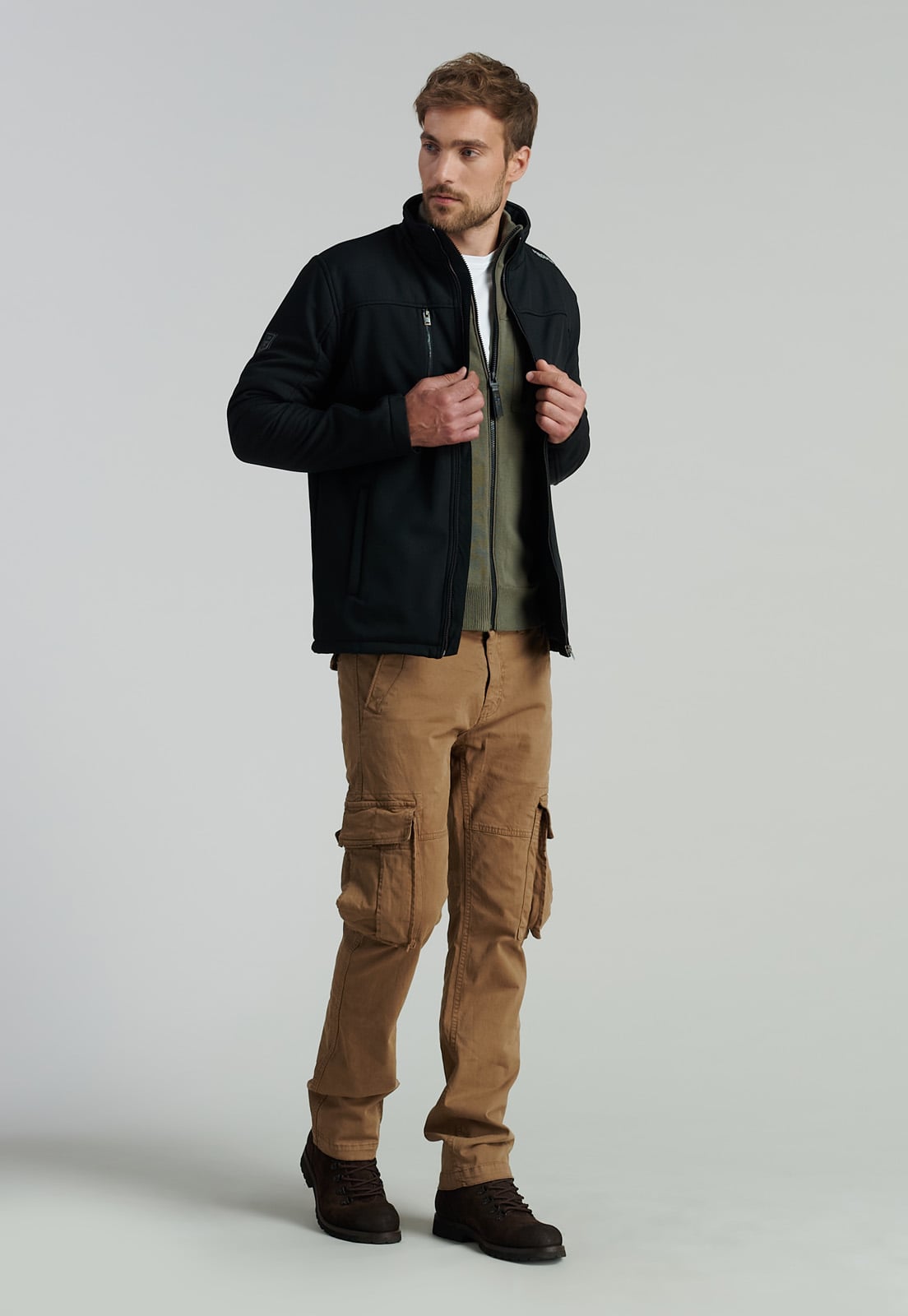 POLERÓN HOMBRE FEROUCH NEGRO PORTLAND FR BLACK - 2