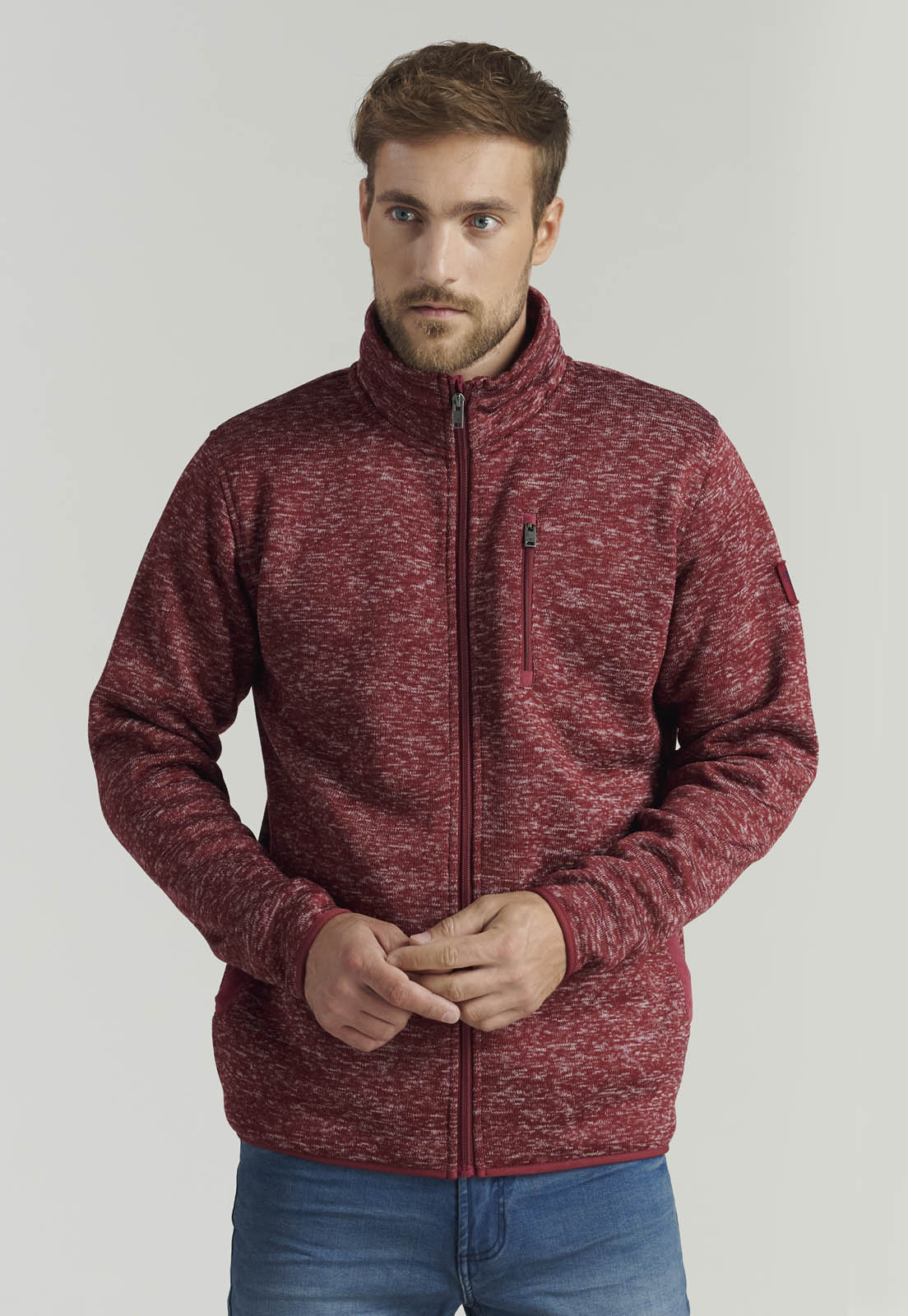 POLERÓN HOMBRE FEROUCH ROJO MINEAPOLIS FR BURGUNDY - 1