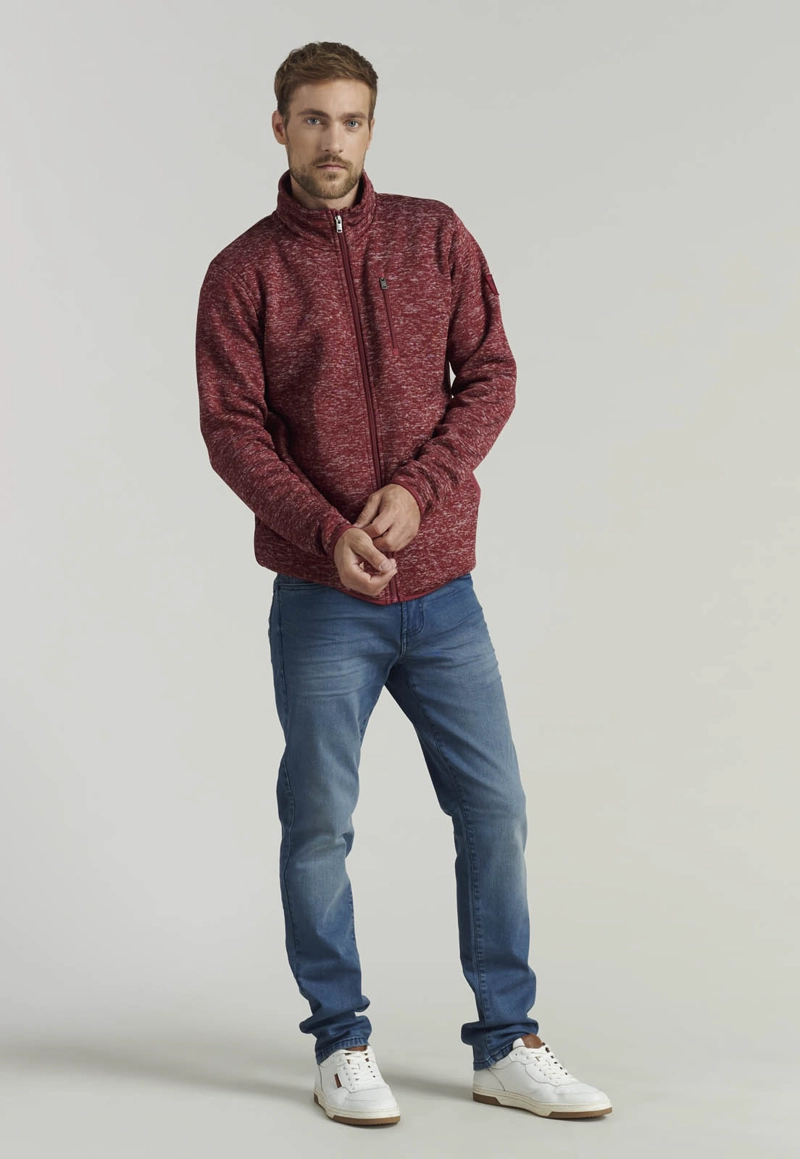 POLERÓN HOMBRE FEROUCH ROJO MINEAPOLIS FR BURGUNDY - 2