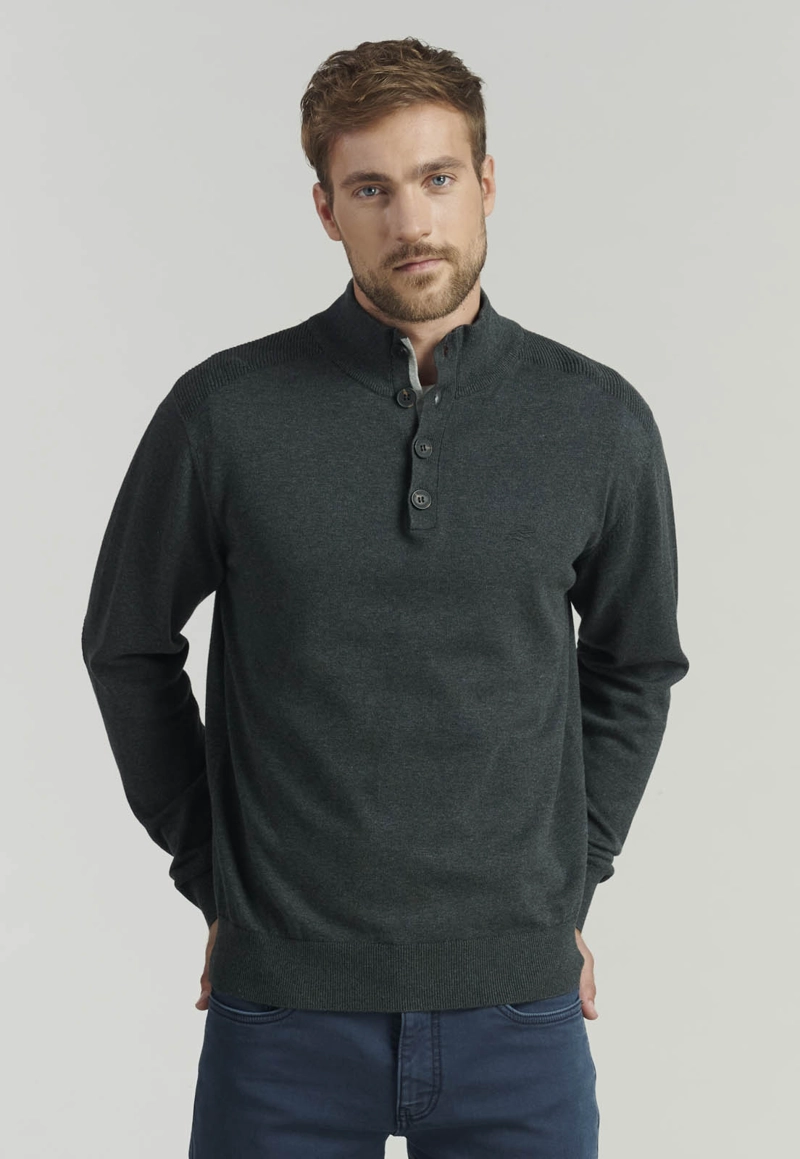 SWEATER ALGODÓN HOMBRE FEROUCH BRISTOL F BUSINESS - 1