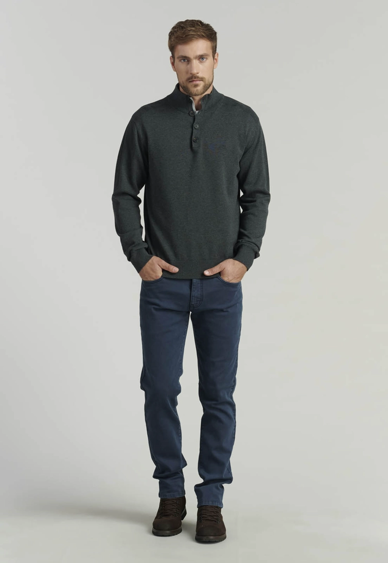 SWEATER ALGODÓN HOMBRE FEROUCH BRISTOL F BUSINESS - 2