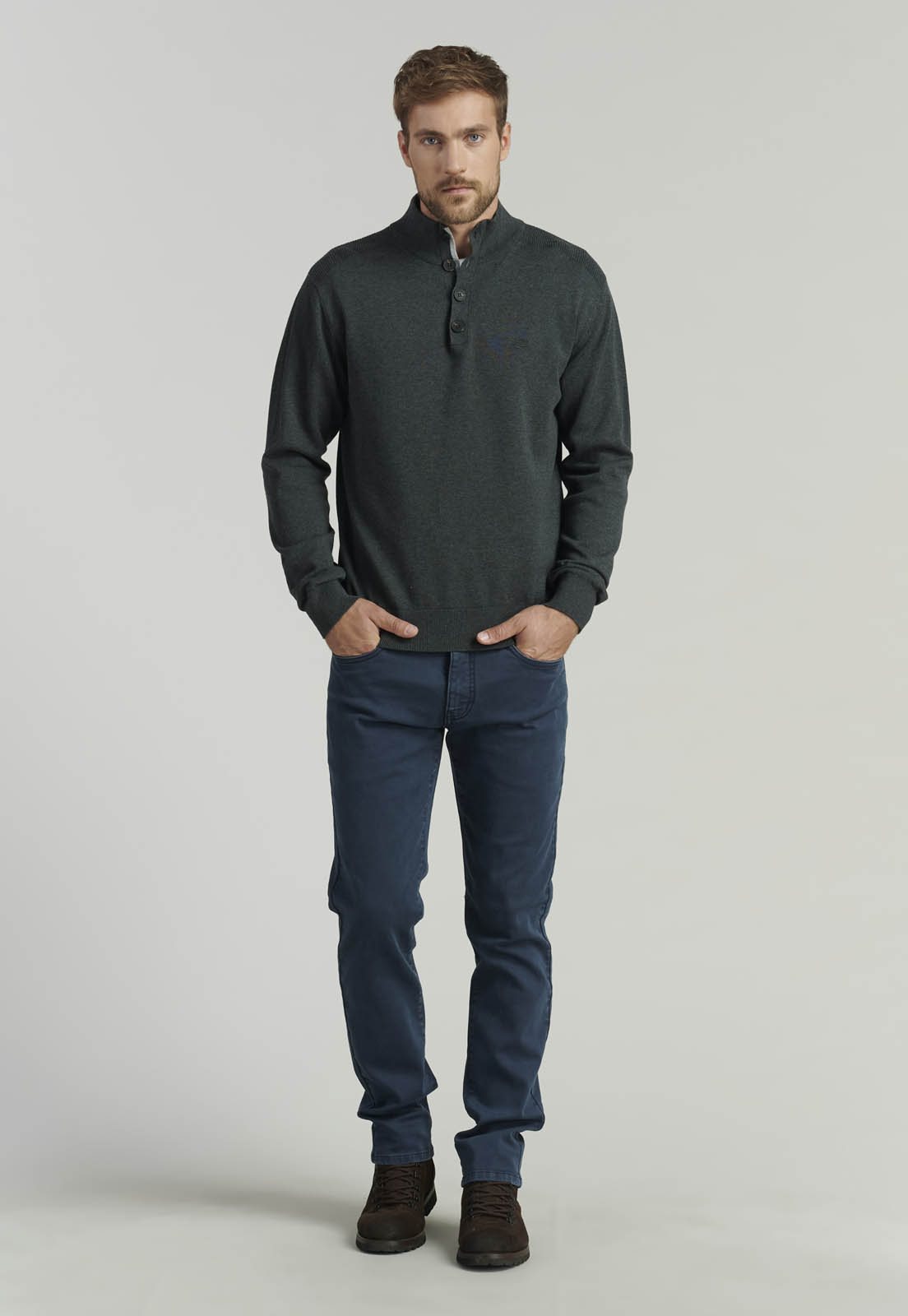 SWEATER ALGODÓN HOMBRE FEROUCH BRISTOL F BUSINESS - 2