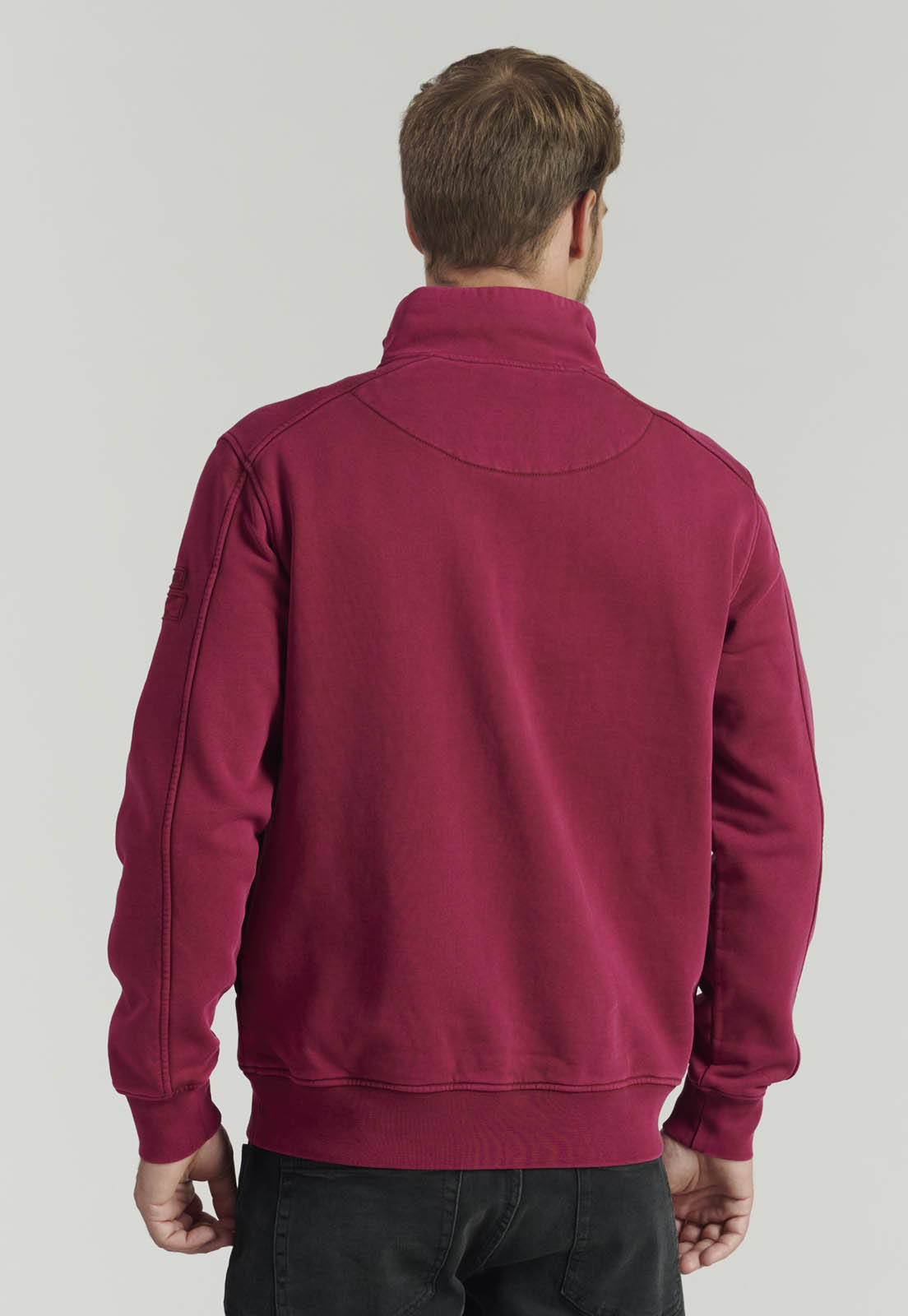 POLERÓN ALGODÓN HOMBRE FEROUCH ROJO WASHINGTON FR DK BURGUNDY - 4