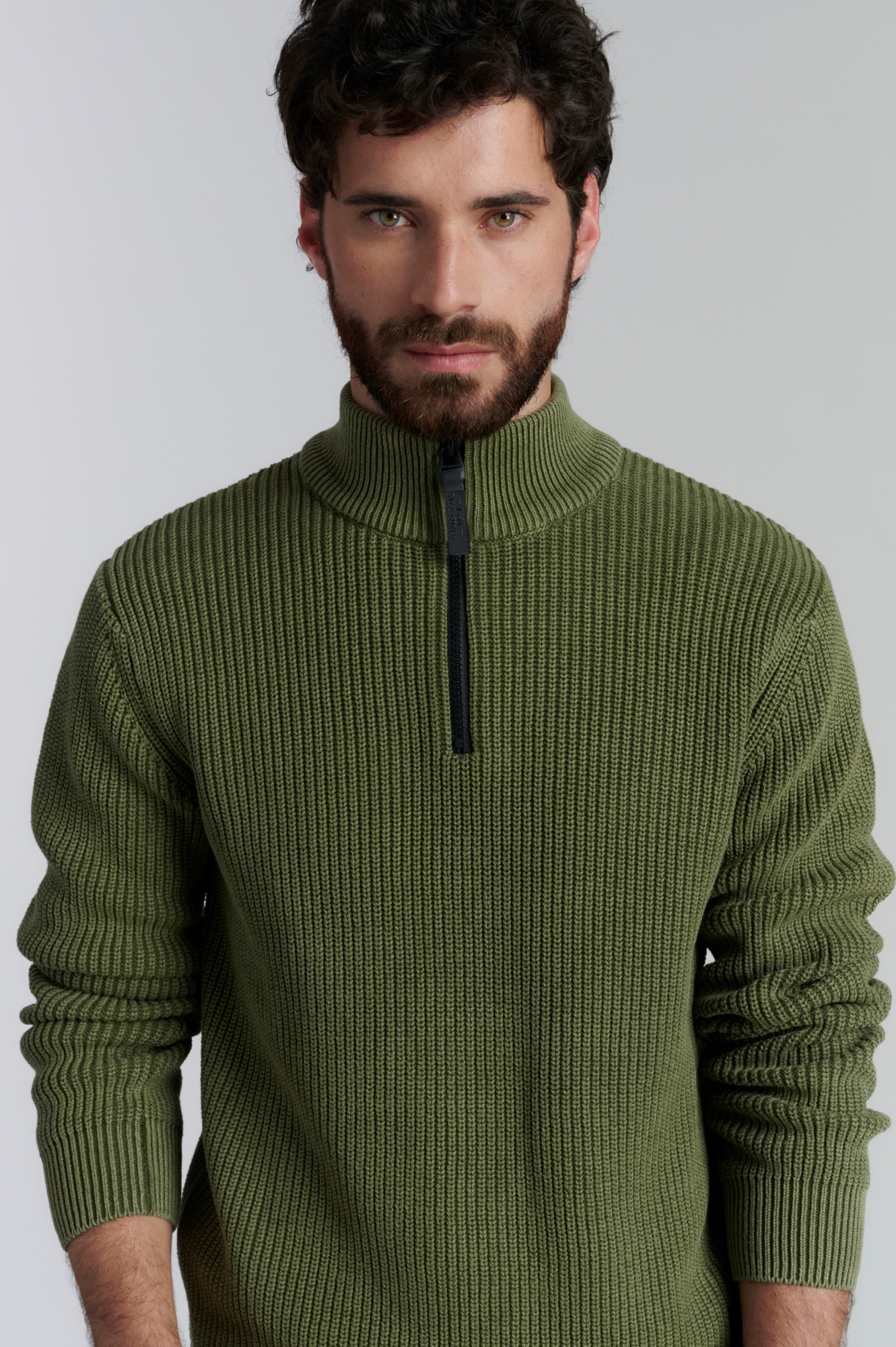 SWEATER ALGODÓN HOMBRE FEROUCH VERDE OHIO FJS MILITARY - 5
