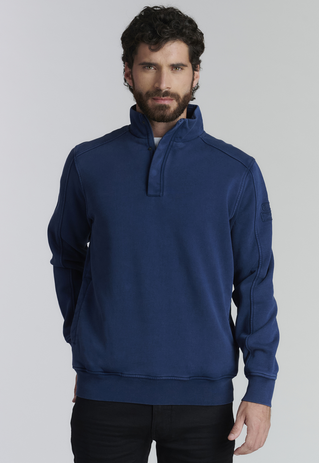 POLERÓN ALGODÓN HOMBRE FEROUCH AZUL MARINO WASHINGTON FR NAVY - 1