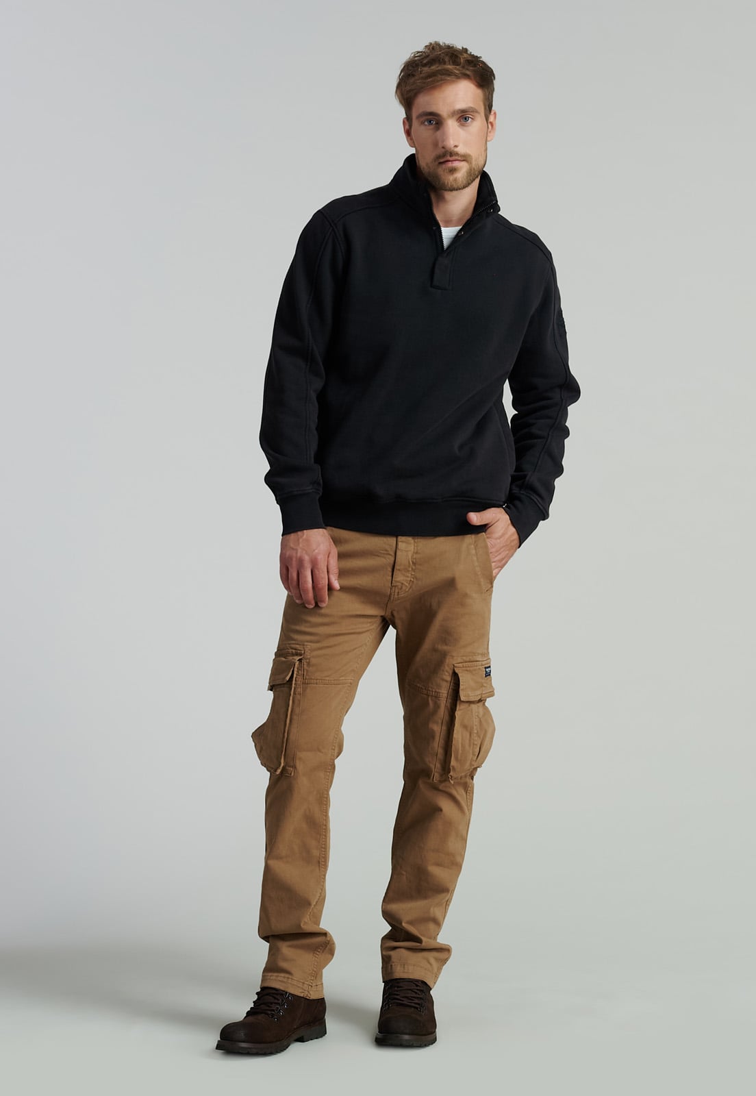 POLERÓN ALGODÓN HOMBRE FEROUCH NEGRO WASHINGTON FR BLACK - 2