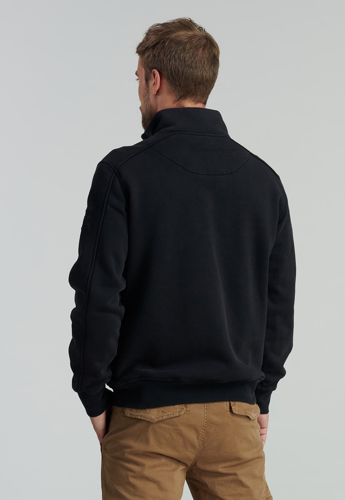 POLERÓN ALGODÓN HOMBRE FEROUCH NEGRO WASHINGTON FR BLACK - 4