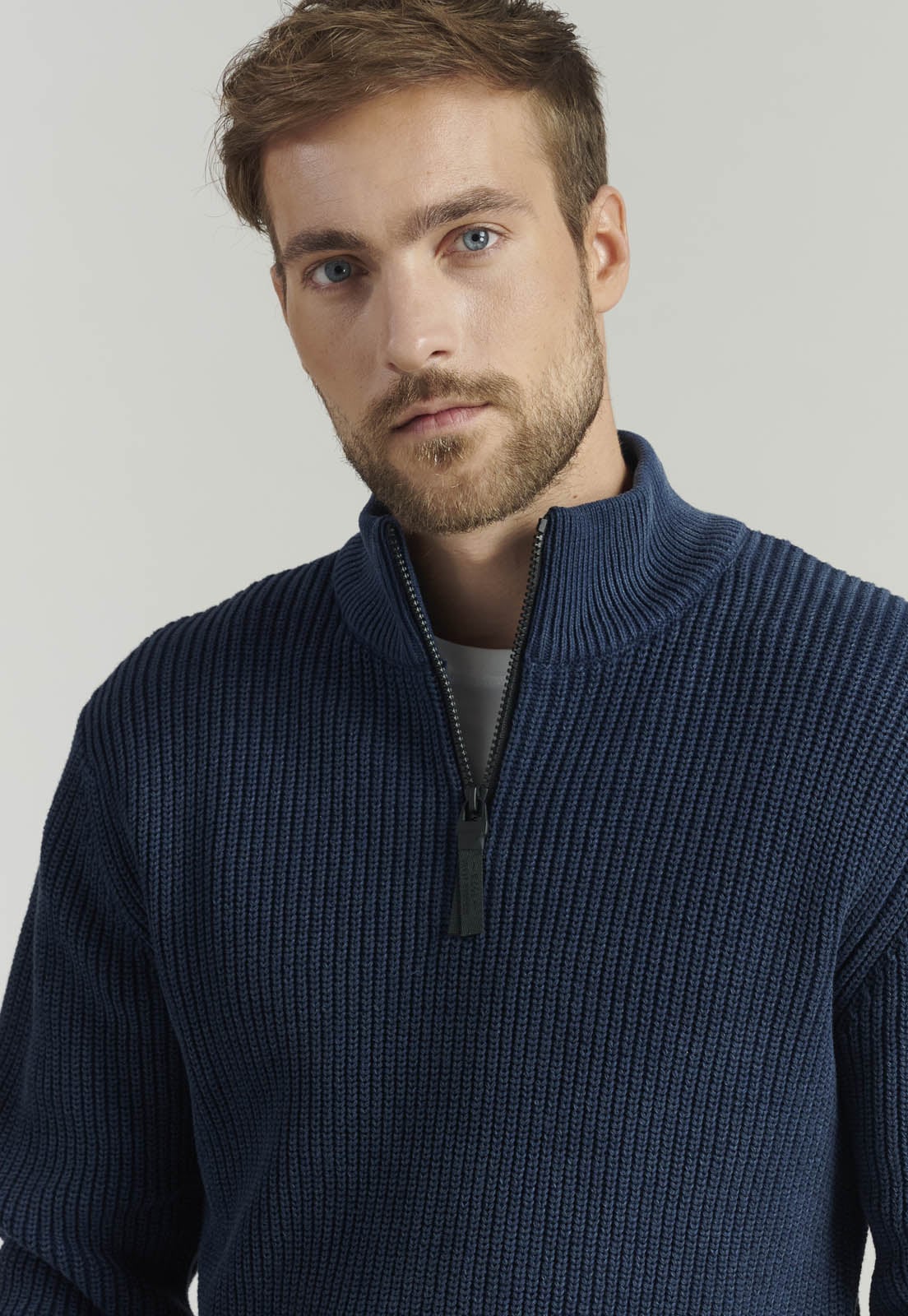 SWEATER ALGODÓN HOMBRE FEROUCH AZUL MARINO OHIO FJS NAVY - 3