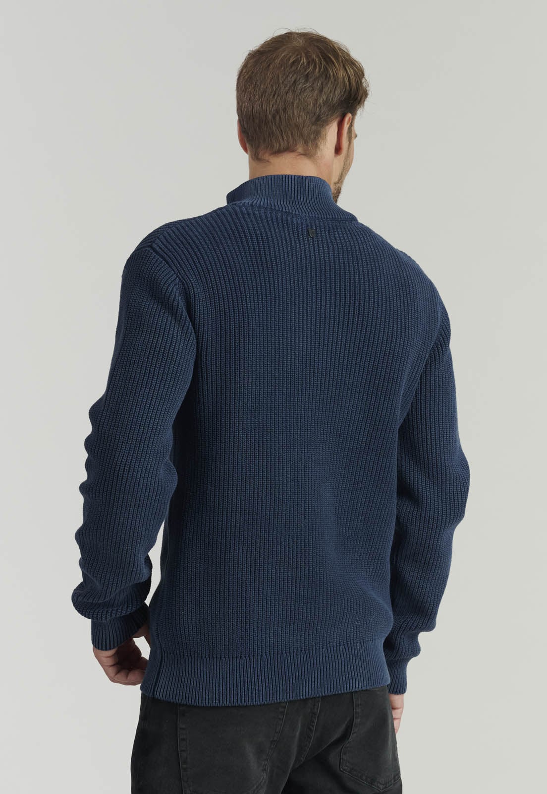 SWEATER ALGODÓN HOMBRE FEROUCH AZUL MARINO OHIO FJS NAVY - 4