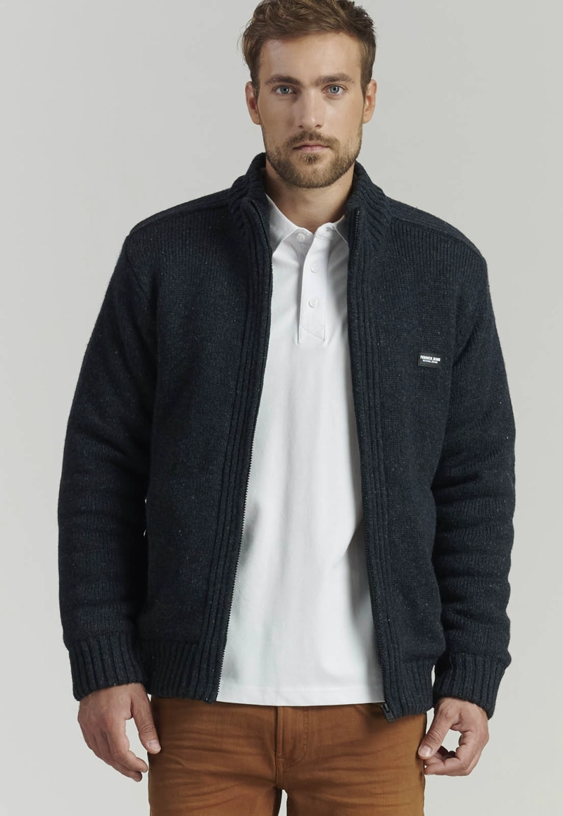 SWEATER HOMBRE FEROUCH GRIS CLEARWATER FJS GRAPHITE - 5