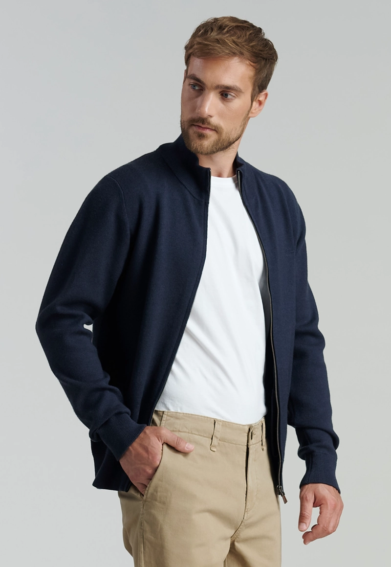 SWEATER HOMBRE FEROUCH AZUL BERKELEY F BUSINESS MARINE - 1