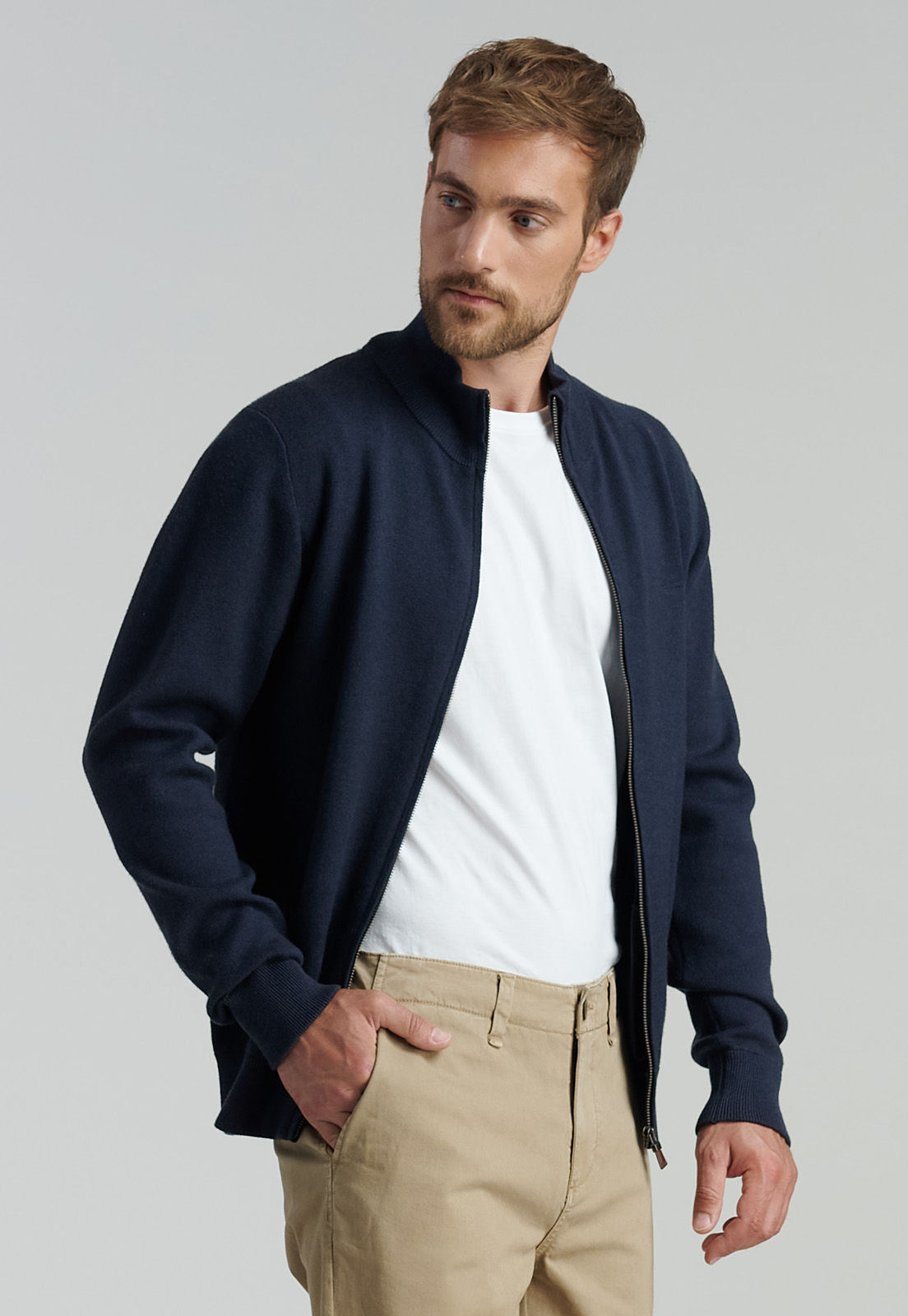 SWEATER HOMBRE FEROUCH AZUL BERKELEY F BUSINESS MARINE - 1