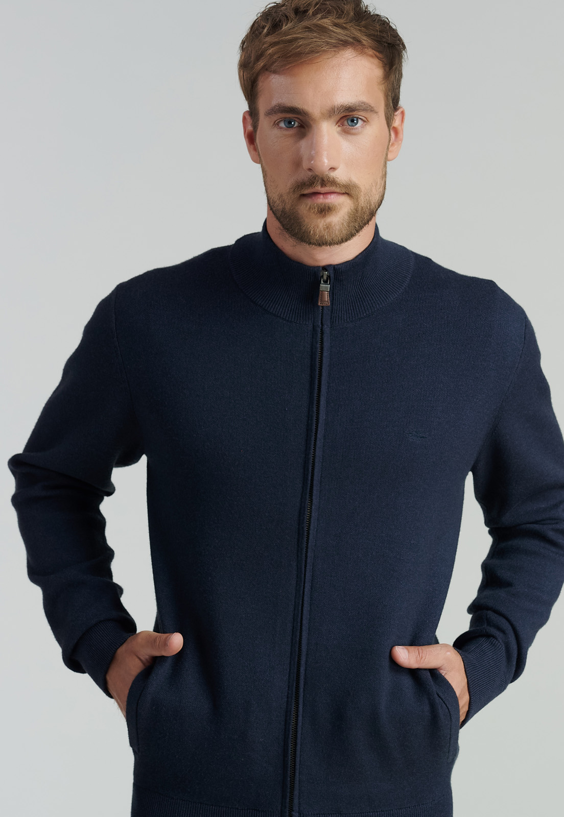SWEATER HOMBRE FEROUCH AZUL BERKELEY F BUSINESS MARINE - 3