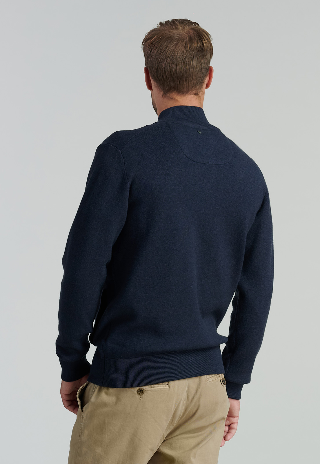 SWEATER HOMBRE FEROUCH AZUL BERKELEY F BUSINESS MARINE - 4