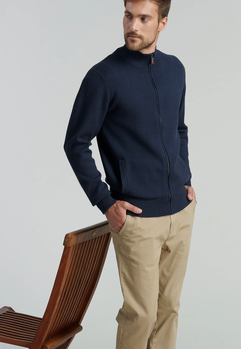 SWEATER HOMBRE FEROUCH AZUL BERKELEY F BUSINESS MARINE - 5