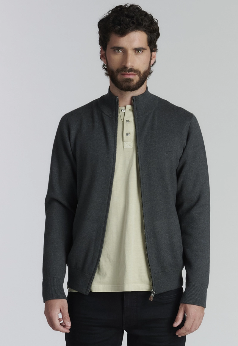 SWEATER HOMBRE FEROUCH GRIS BERKELEY F BUSINESS GRAPHITE - 2