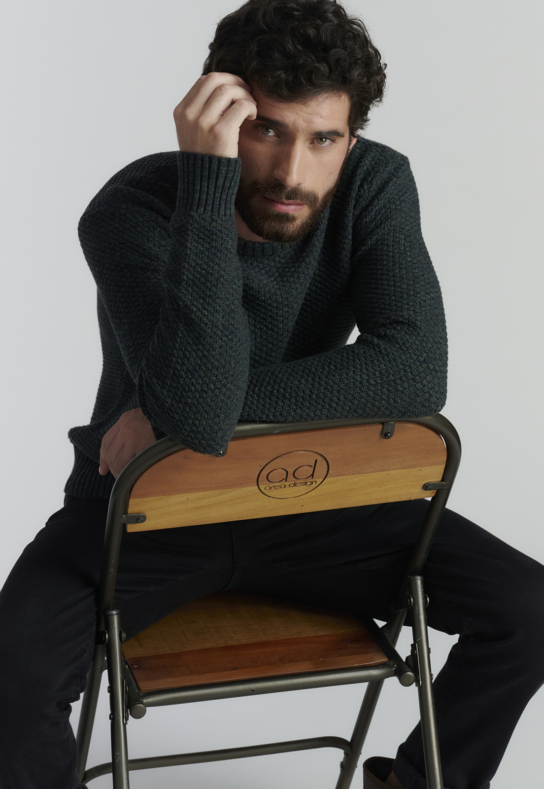 SWEATER ALGODÓN HOMBRE FEROUCH VERDE BROOKLYN FR GREEN - 5
