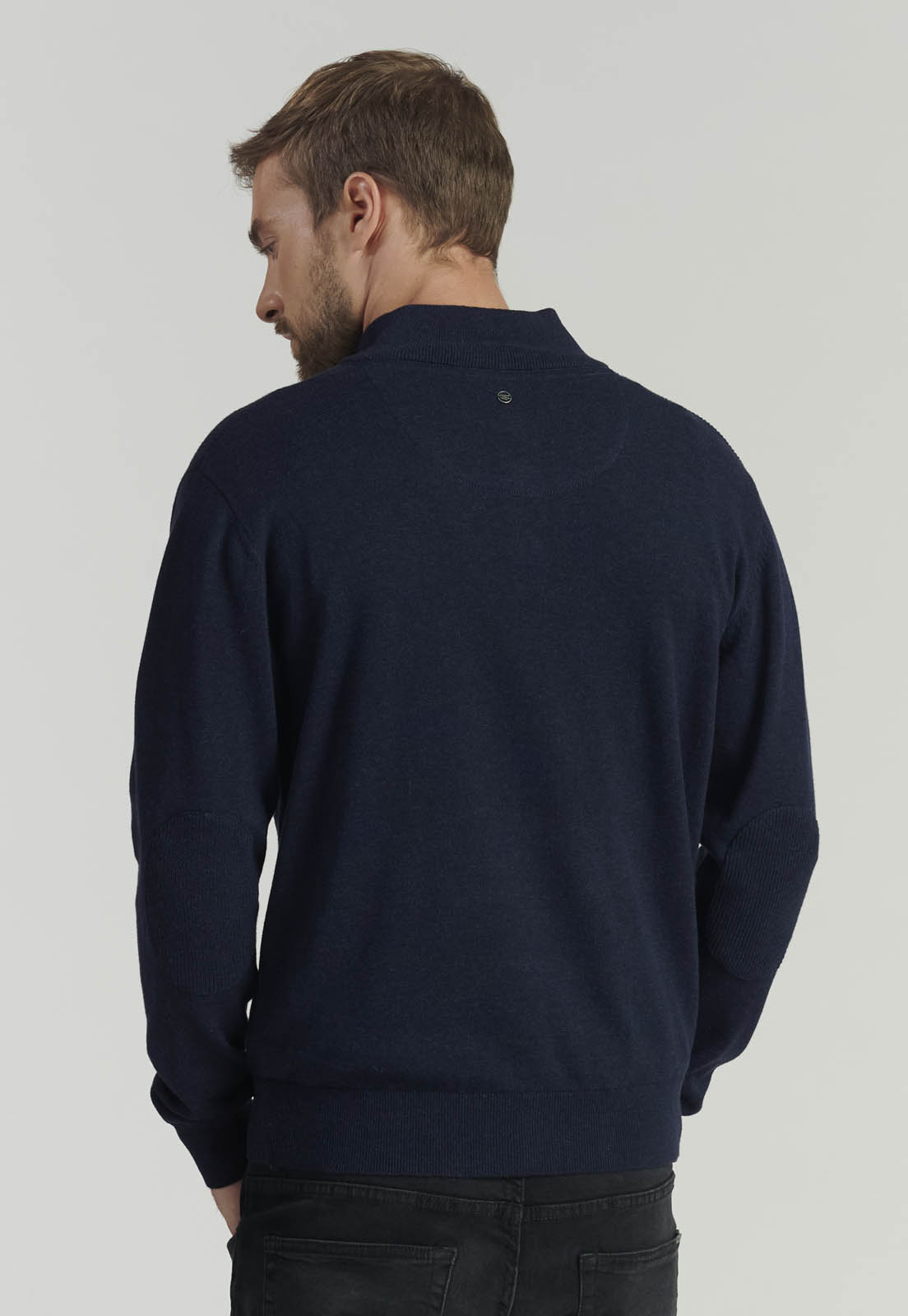 SWEATER ALGODÓN HOMBRE FEROUCH AZUL MARINO BRISTOL F BUSINESS NAVY - 4