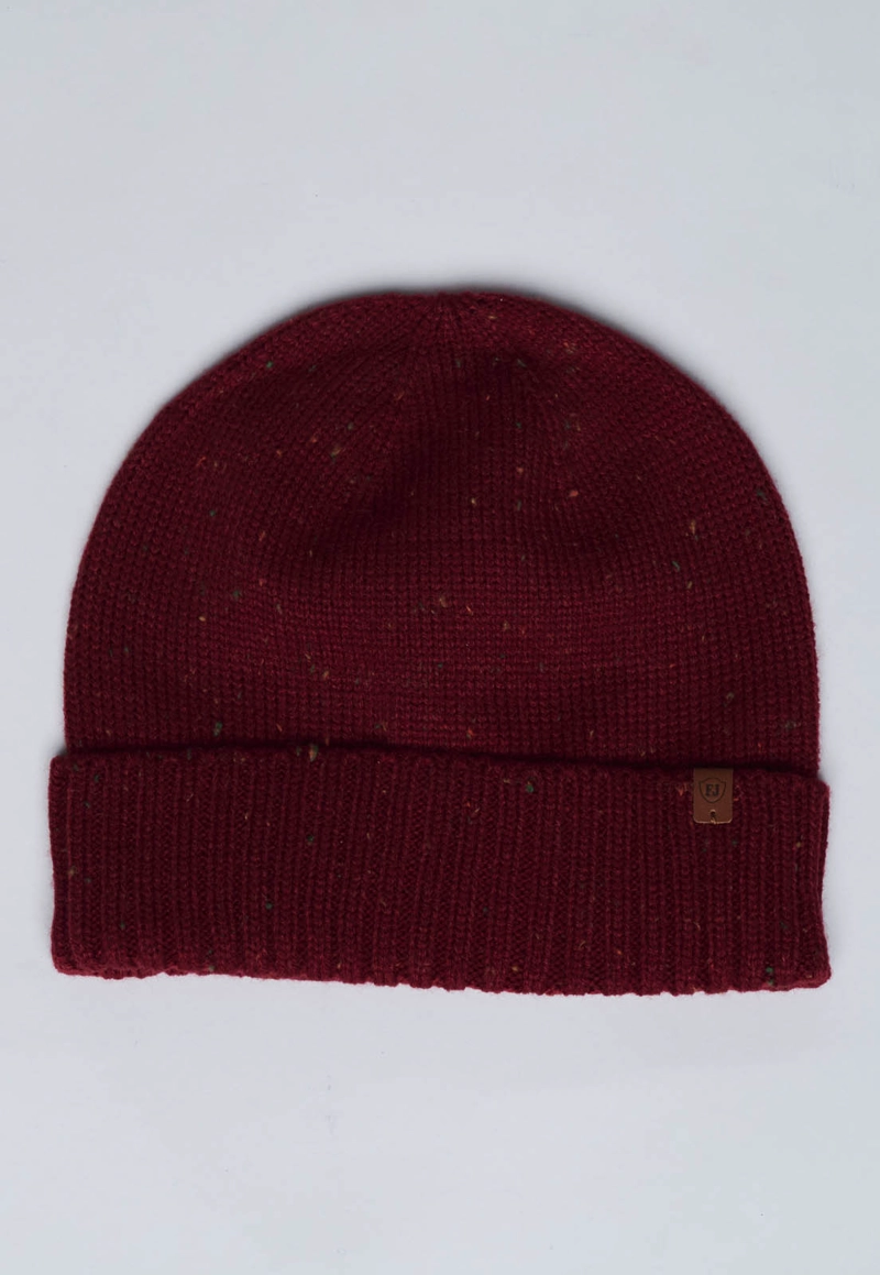BEANIE JERSEY FJS BURGUNDY - 1