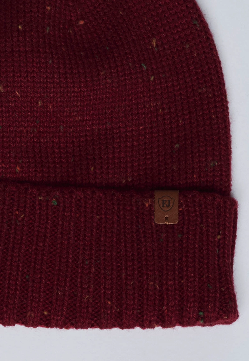 BEANIE JERSEY FJS BURGUNDY - 2
